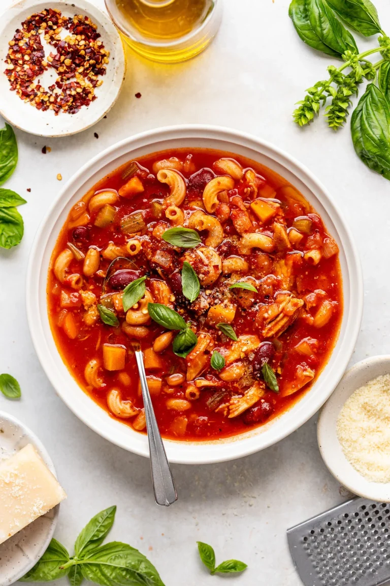 Classic Italian Minestrone Soup