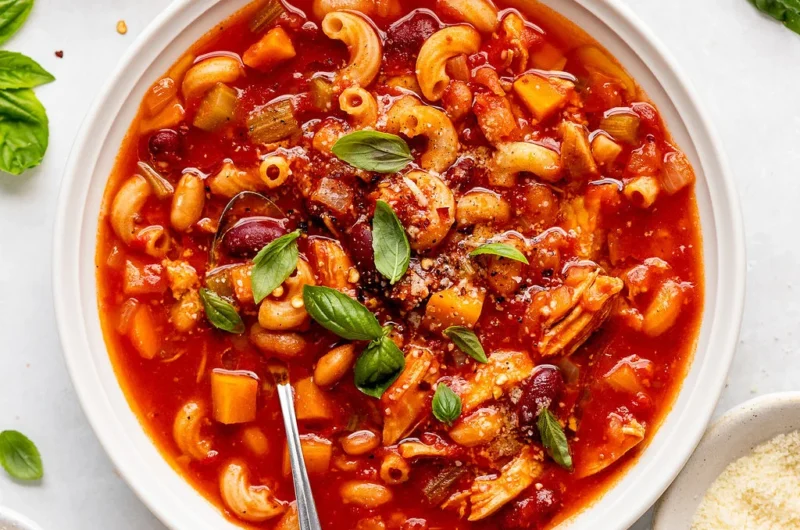 Classic Italian Minestrone Soup