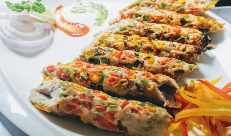 Chicken Gilafi Seekh Kabab