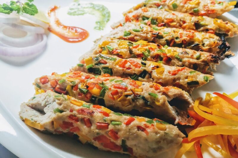 Chicken Gilafi Seekh Kabab