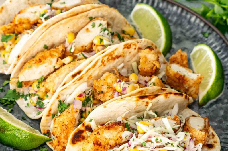 Pollo Tacos Callejeros (Street-Style Chicken Tacos)