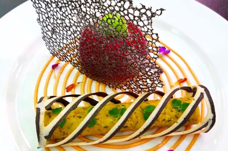 Khichdi in a Papad Roll