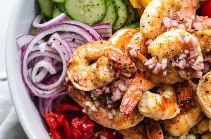 Prawn and Rice Salad 