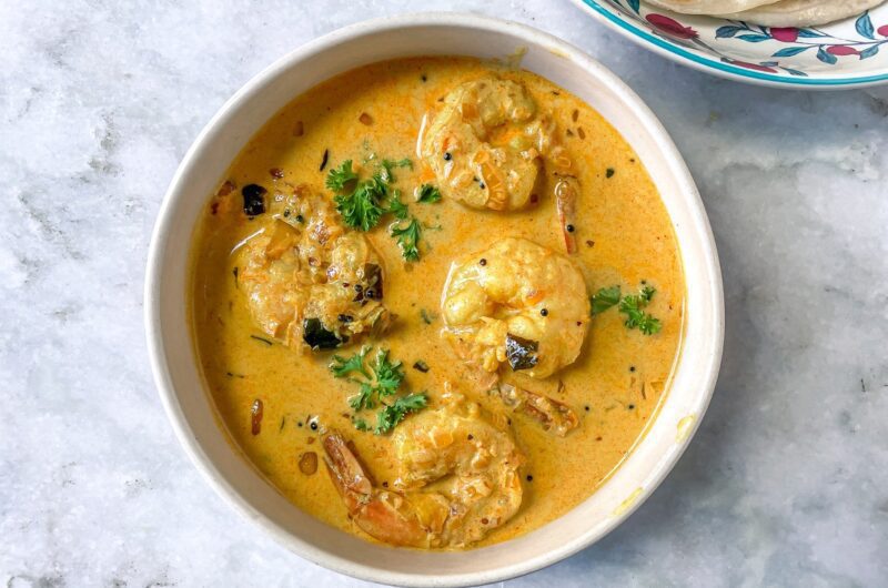 Kerala-Style Prawn Moilee
