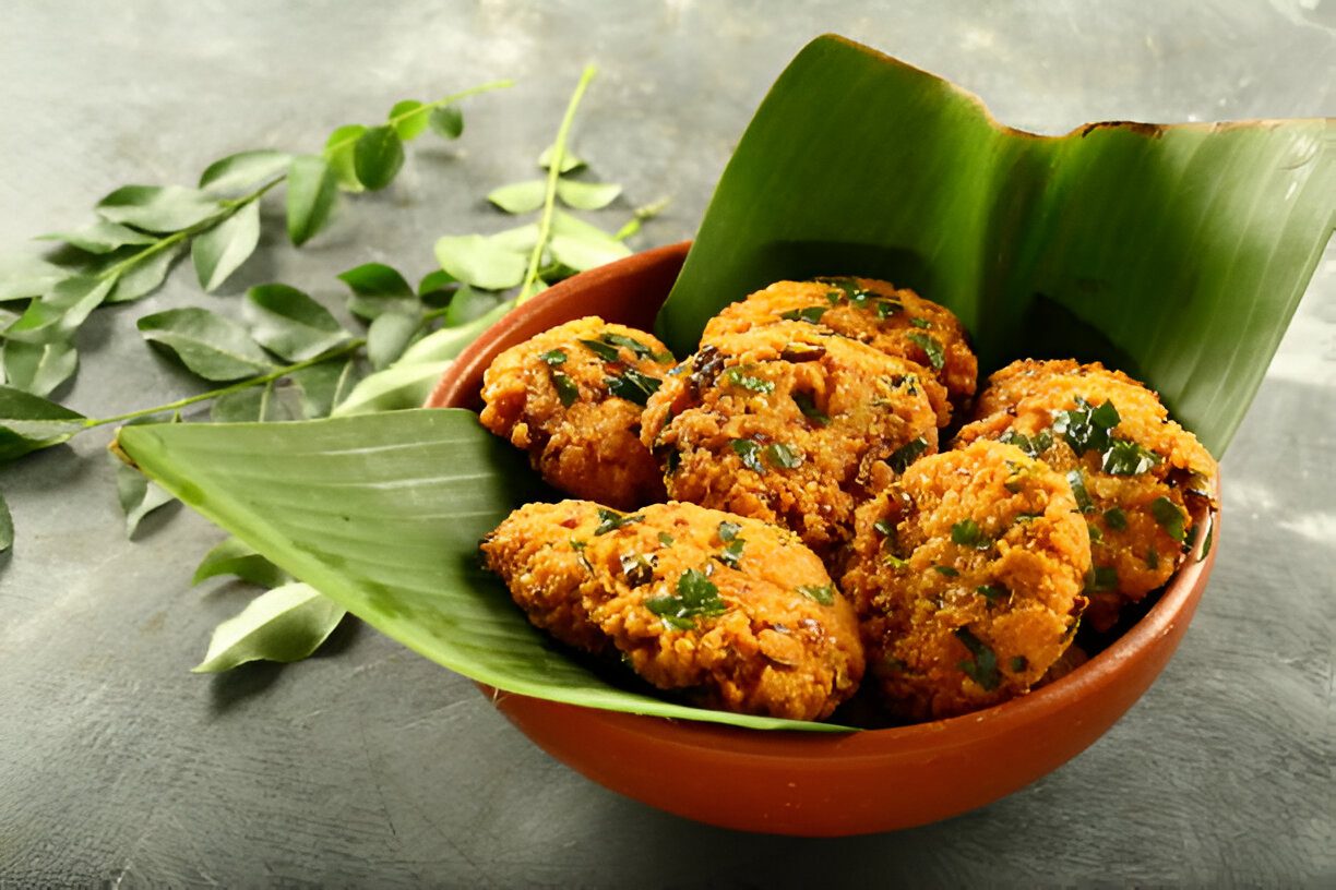 Parippu Vada (Lentil Fritters)