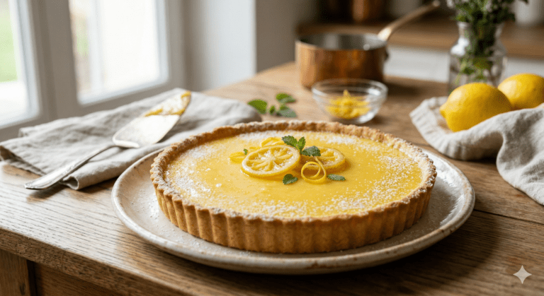 Classic French Lemon Tart (Tarte au Citron)